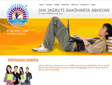 Tablet Screenshot of jjsaindia.com